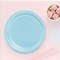 24 Count Light Blue Paper Plates 7" Round Dessert Plates for Baby Showers and Events